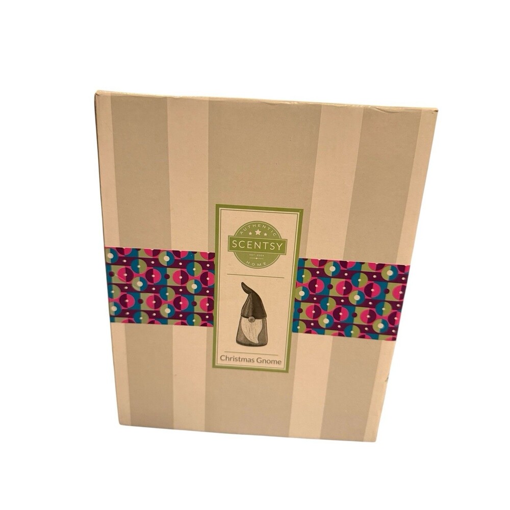 Scentsy Christmas Gnome Warmer/Projects‎ Snowflake Light-Brand NEW W/box